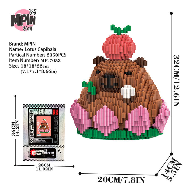 【32cm】 M7053 Lotus Capibala
