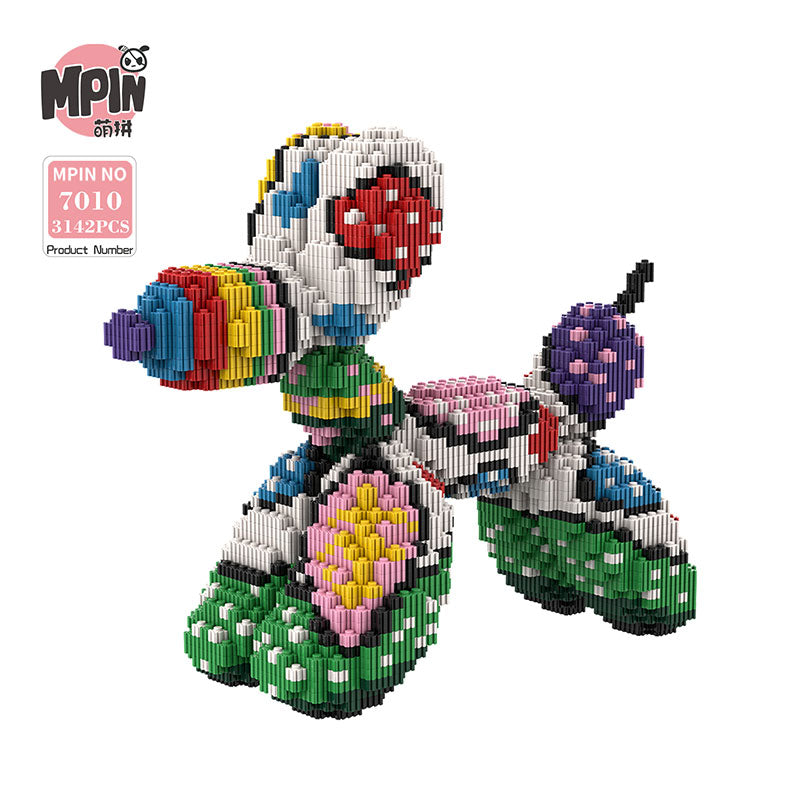【24cm】 M7010Colorful Bubbles - Cute Dog