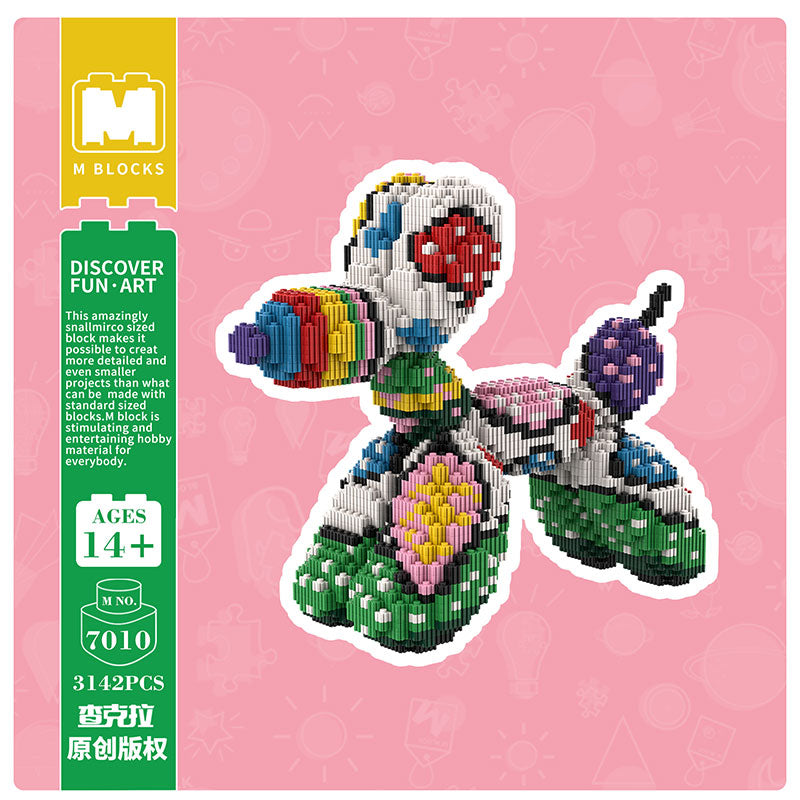 【24cm】 M7010Colorful Bubbles - Cute Dog