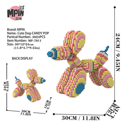 【24cm】 M7011 Candy Bubbles - Cute Dog