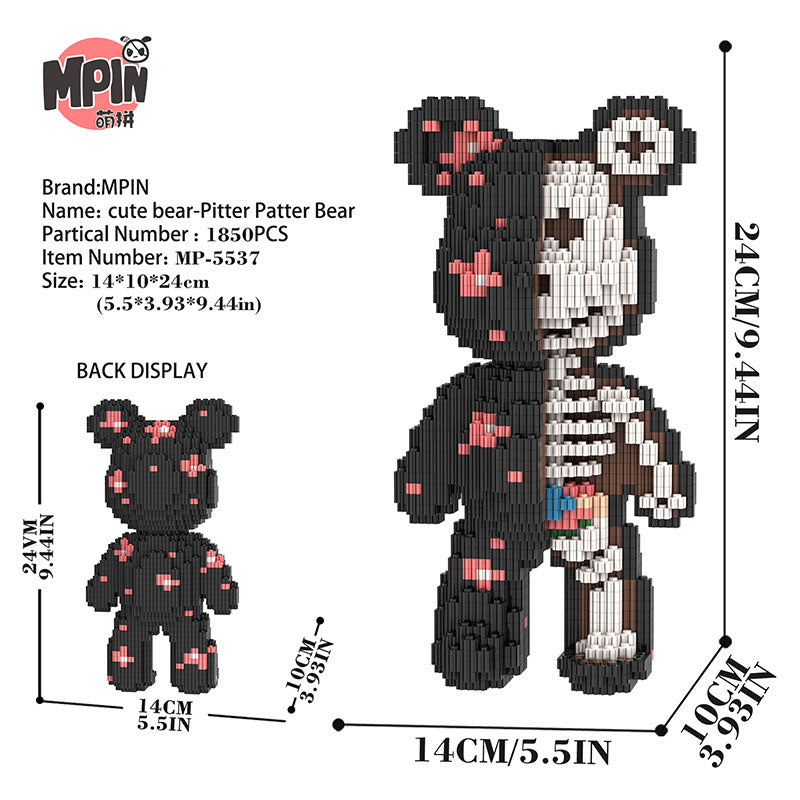 【25cm】 M5537 Pitter Patter - Cute Bear