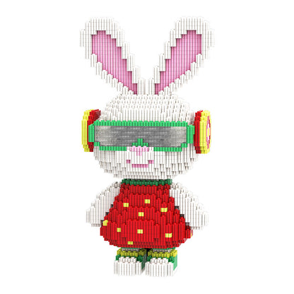 【28cm】M6502 MiniMomo - Strawberry Rabbit