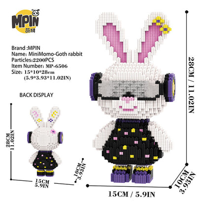【28cm】M6506 MiniMomo Gothic Lolita Rabbit
