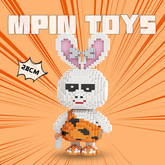 【28cm】M6534 MiniMomo -warrior Hare Rabbit