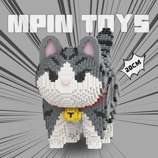 【20cm】M7048 Bell Beaver Flower Cat
