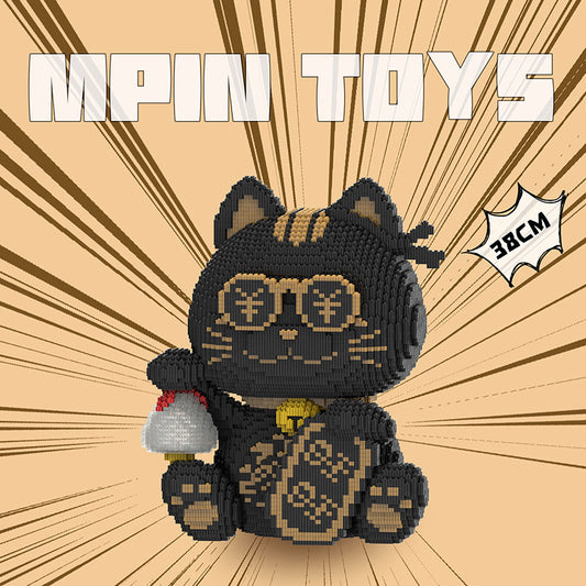 【38cm】M7202 Want Want Money Cat