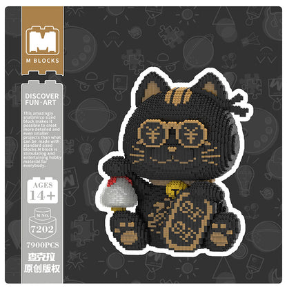 【38cm】M7202 Want Want Money Cat