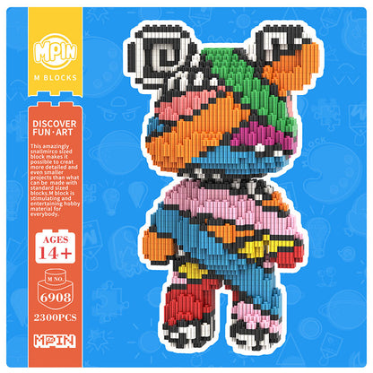 【25cm】M6908 Sky-cloth sealing Bear（SY）