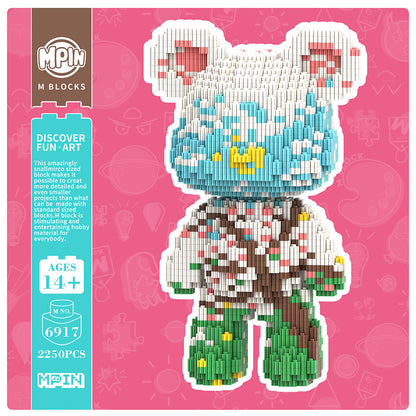 【25cm】M6917 plum blossom Bear（副本）