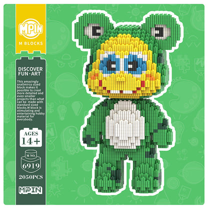 【25cm】M6919 Frog Baby Bear（副本）