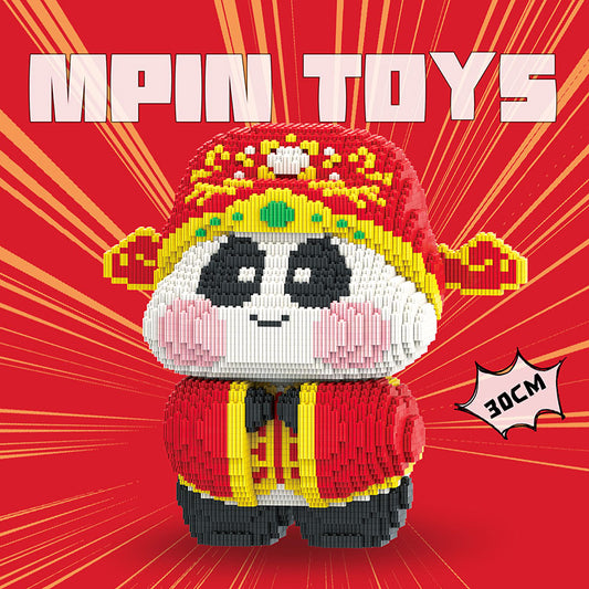 【30cm】M5546(FitFitDa) Happy New Year Panda