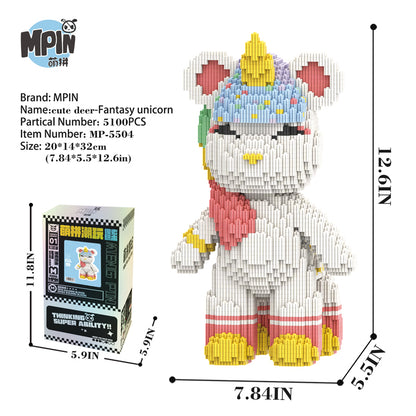 Fantasy Unicorn Deer 5504