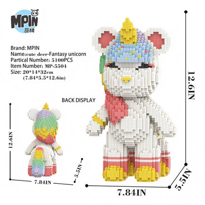 Fantasy Unicorn Deer 5504