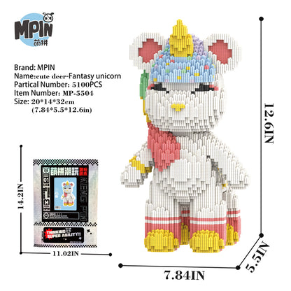 Fantasy Unicorn Deer 5504