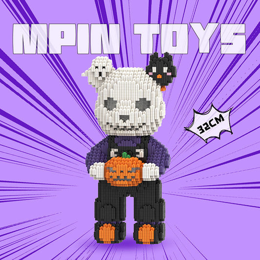 【32cm】 M5535  halloween skeleton Bear 5535