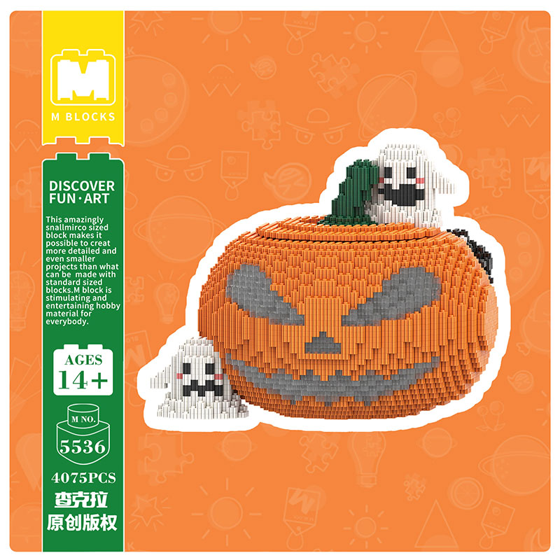 【22cm】 M5536 TK Halloween Pumpkin