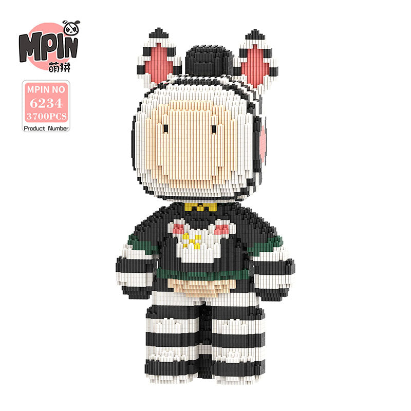 【34cm】 M6234 Zebra Shuaike