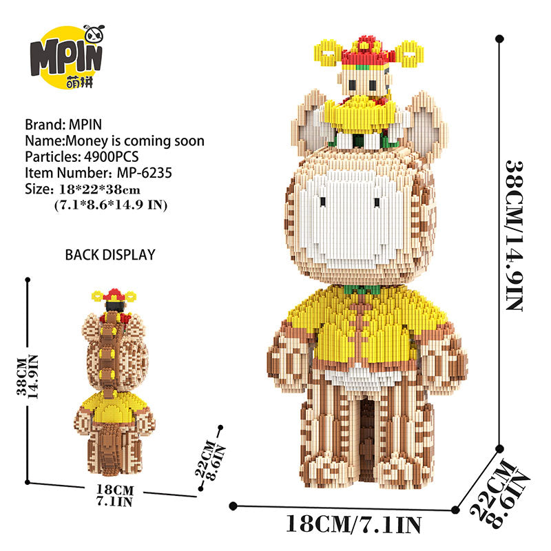 【38cm】 M6235  Money is coming soon