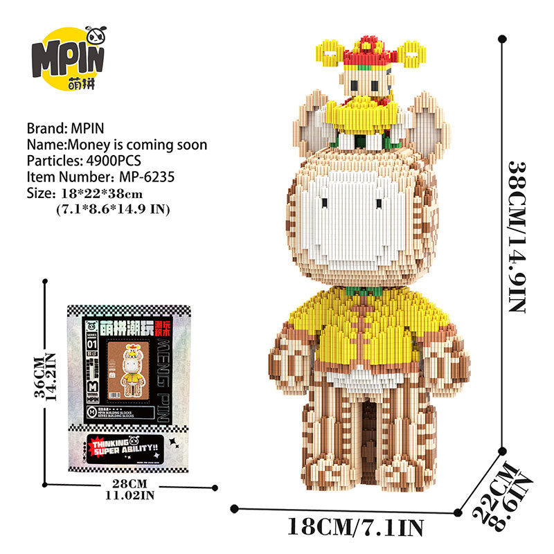 【38cm】 M6235  Money is coming soon