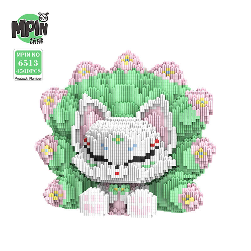 【25cm】M6513 Flower - Nine Tailed Fox