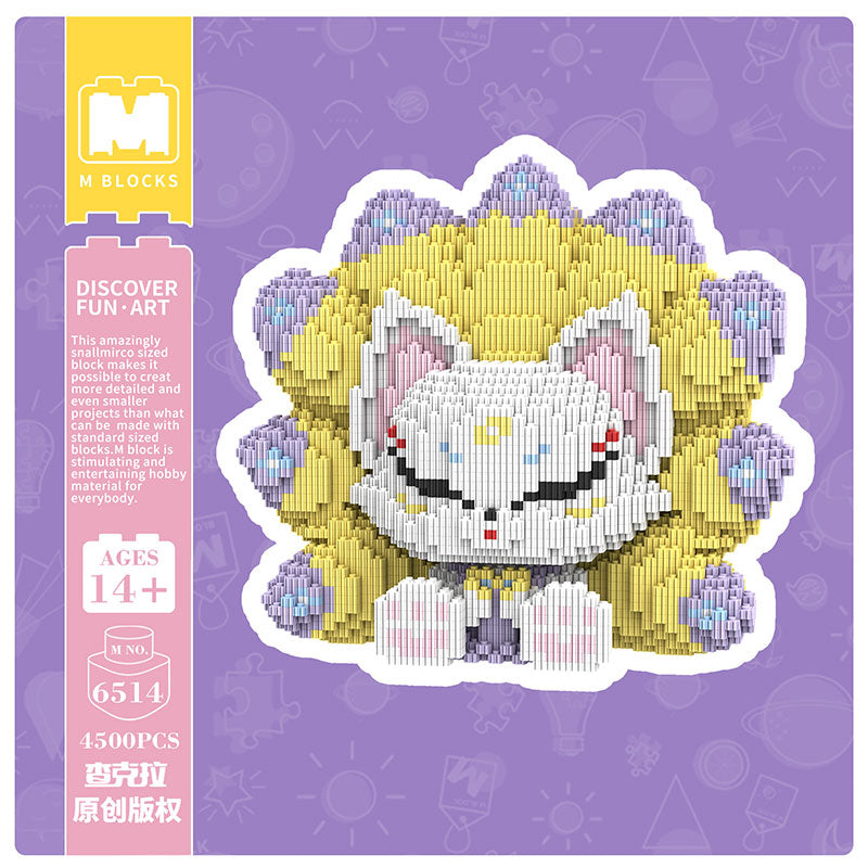 【25cm】M6514 Golden Nine Tailed Fox