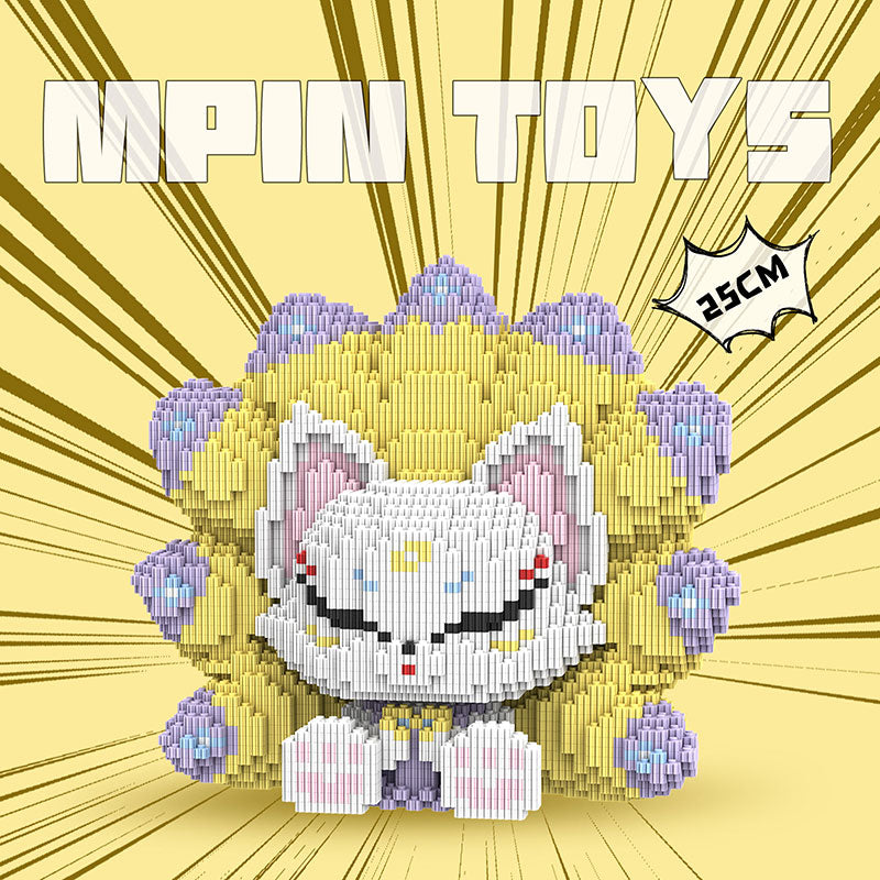 【25cm】M6514 Golden Nine Tailed Fox