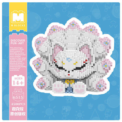【25cm】M6515 Snow - Nine Tailed Fox