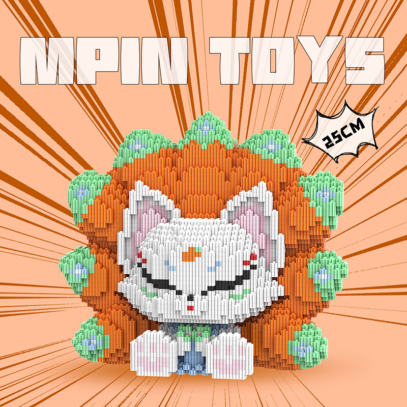 【25cm】M6517 Fruit - Nine Tailed Fox