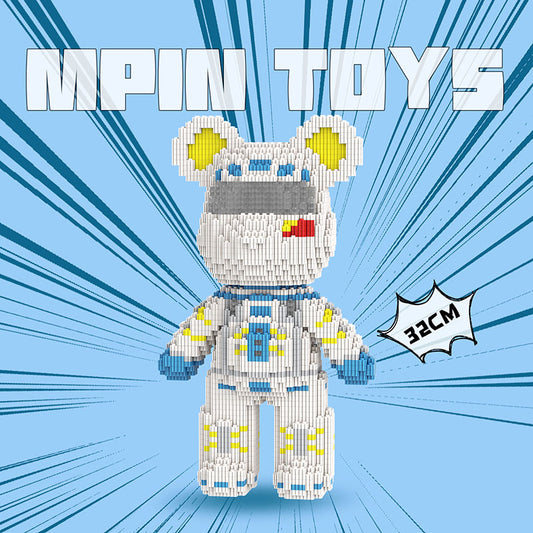 【32cm】M6600 Male astronaut medium-sized bear
