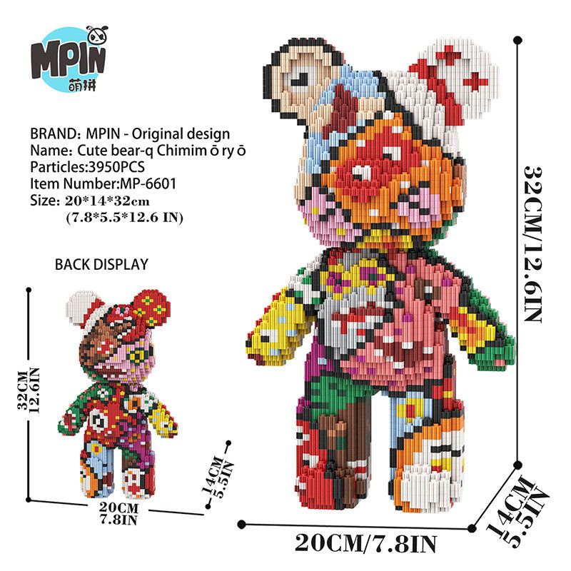 【32cm】M6601 Monster and Demon, Medium Bear