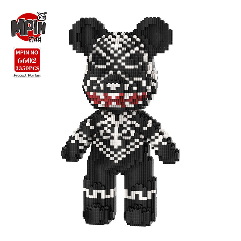 【32cm】M6602 Black Totem Medium Bear