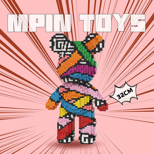 【32cm】M6604 Seal the medium-sized bear