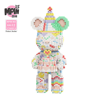 【35cm】M6612 Happy Birthday Medium Bear