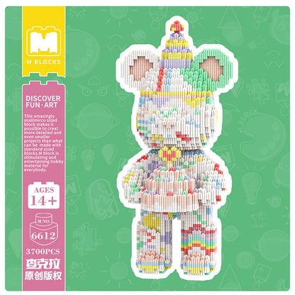 【35cm】M6612 Happy Birthday Medium Bear