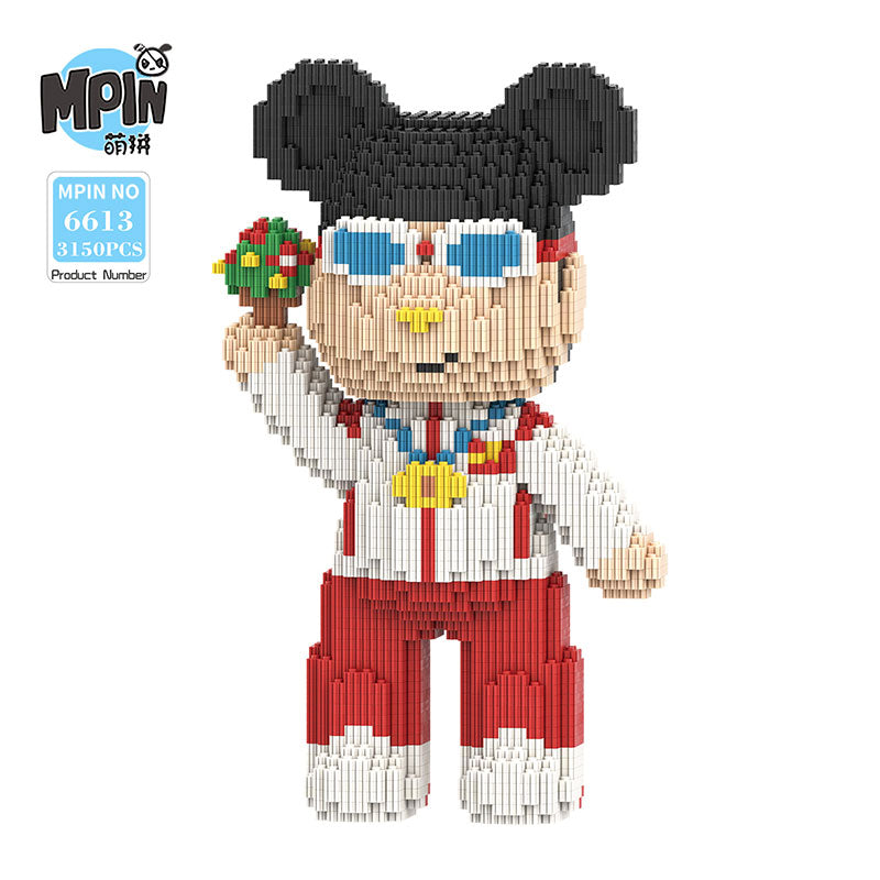 【32cm】M6613 Xiaojiang Lebao Medium Bear
