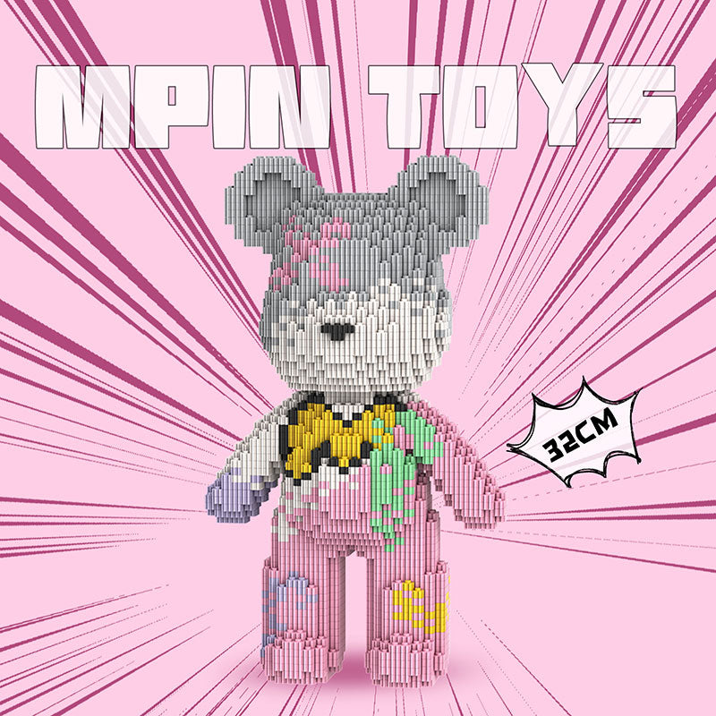 【32cm】M6615 Mengpin Commemorative Medium Bear