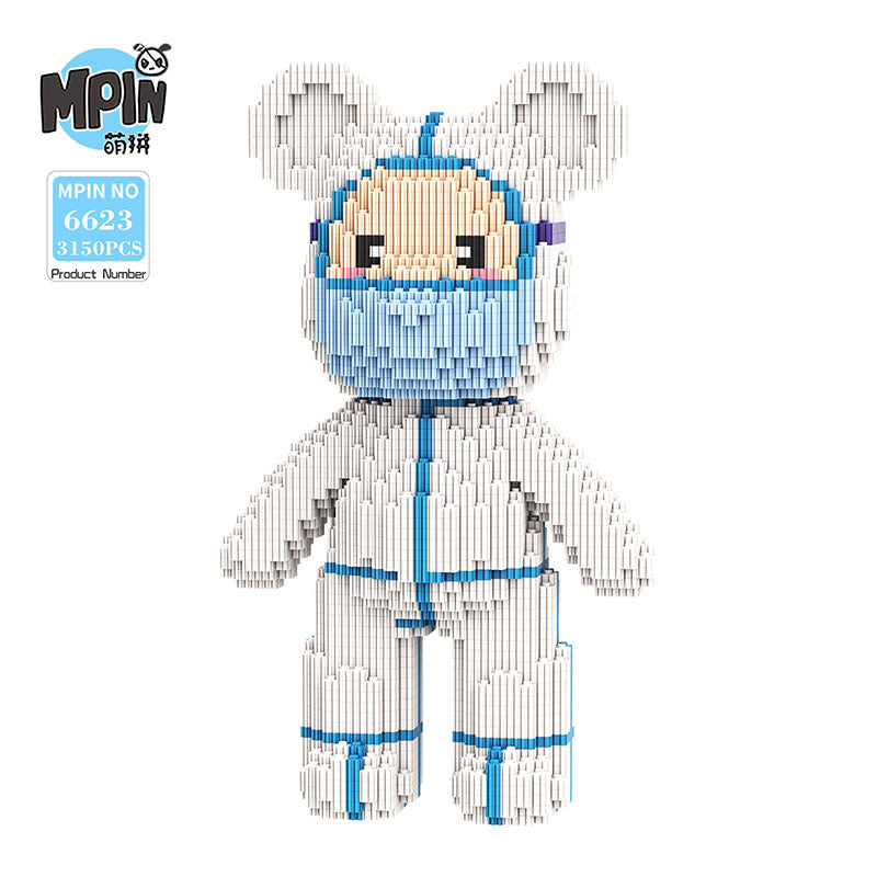 【32cm】M6623 Professional White Angel Bear