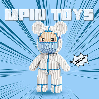 【32cm】M6623 Professional White Angel Bear