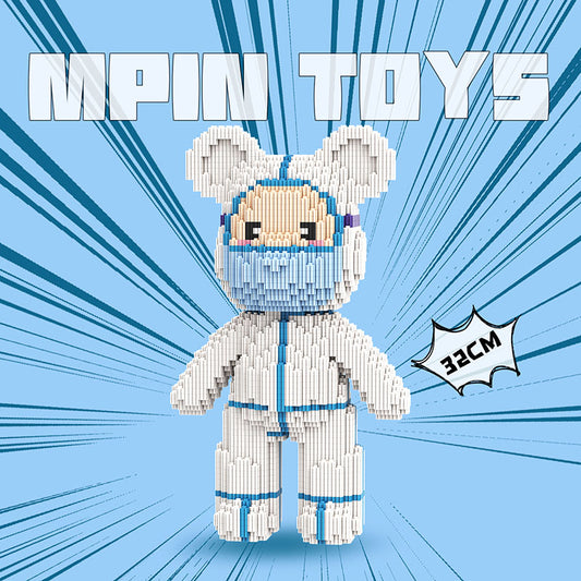 【32cm】M6623 Professional White Angel Bear