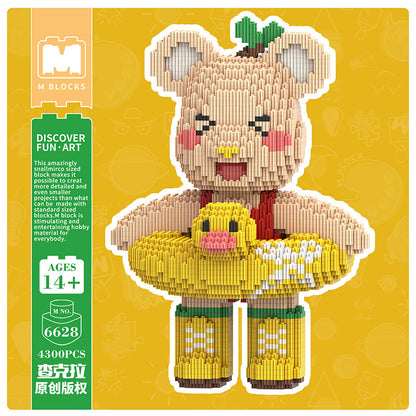 【32cm】M6628 RedBook Medium Bear