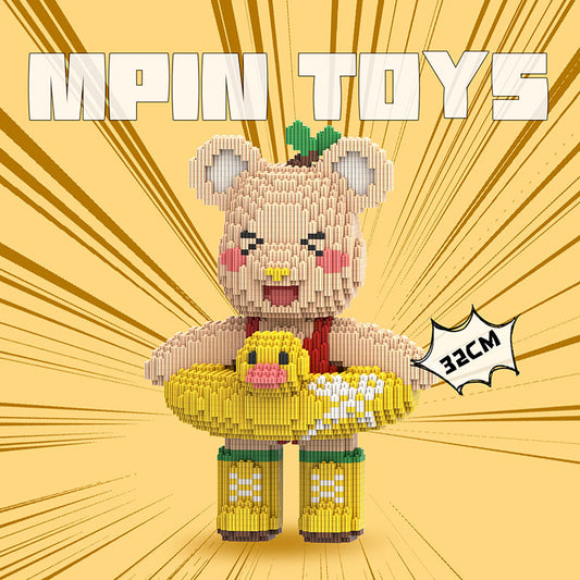 【32cm】M6628 RedBook Medium Bear