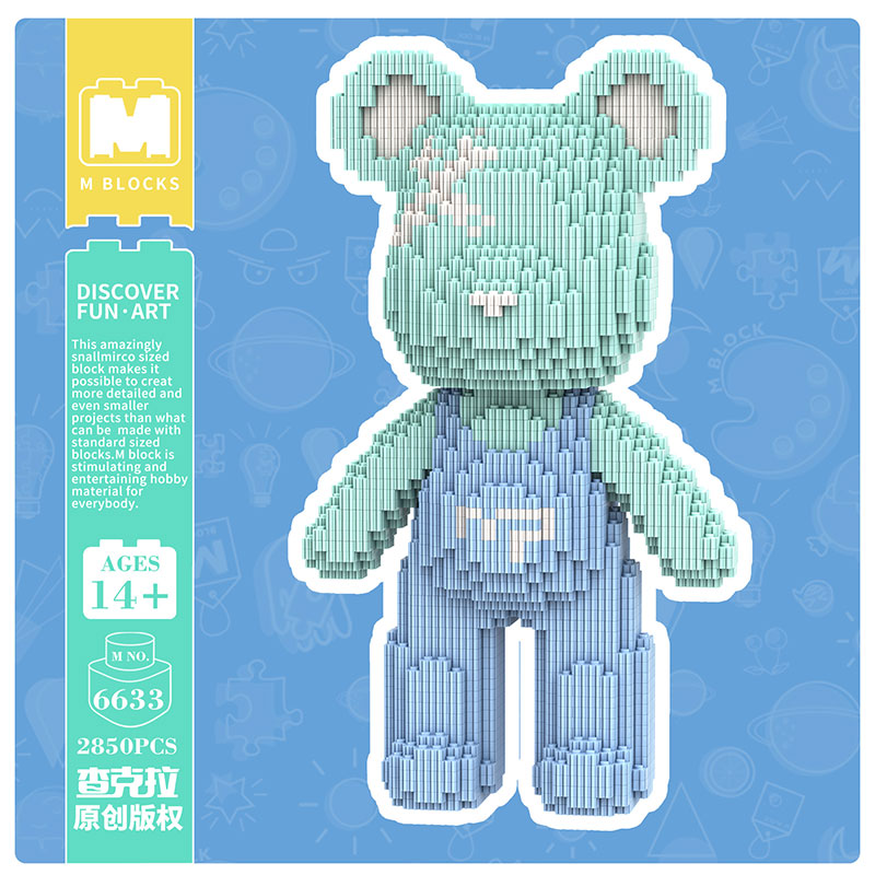 【32cm】M6633 Cute bear Q-pack bear