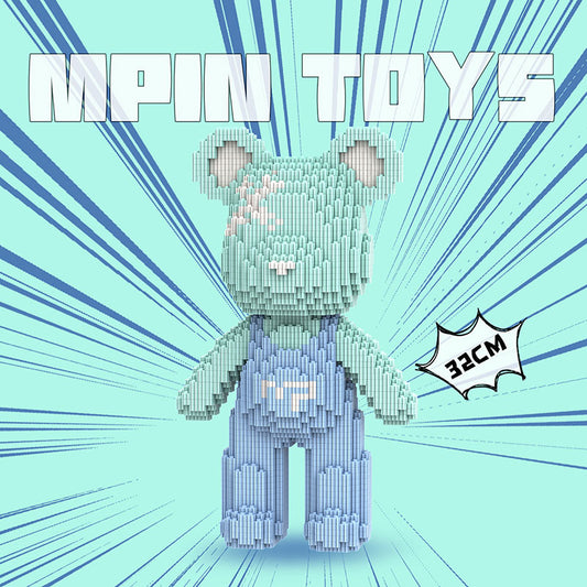 【32cm】M6633 Cute bear Q-pack bear
