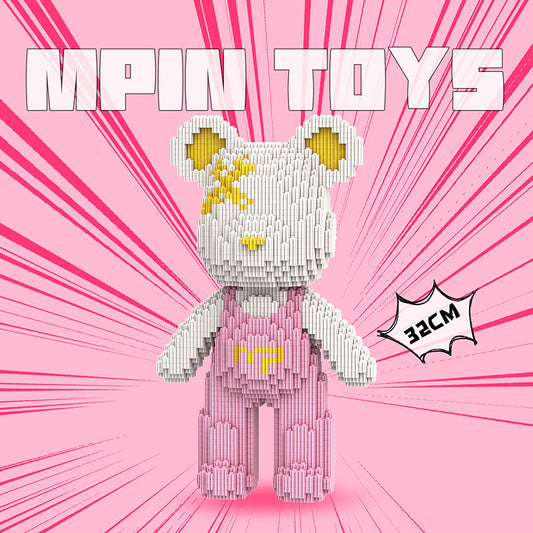 【32cm】M6635 Cute bear Q-pack bear