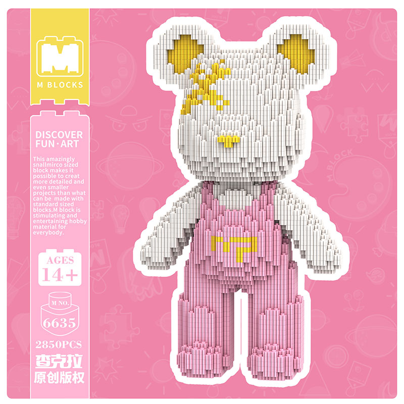 【32cm】M6635 Cute bear Q-pack bear