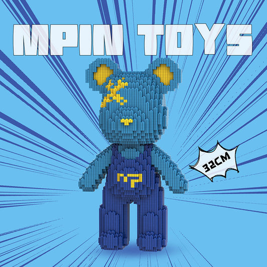 【32cm】M6637 Cute bear Q-pack bear