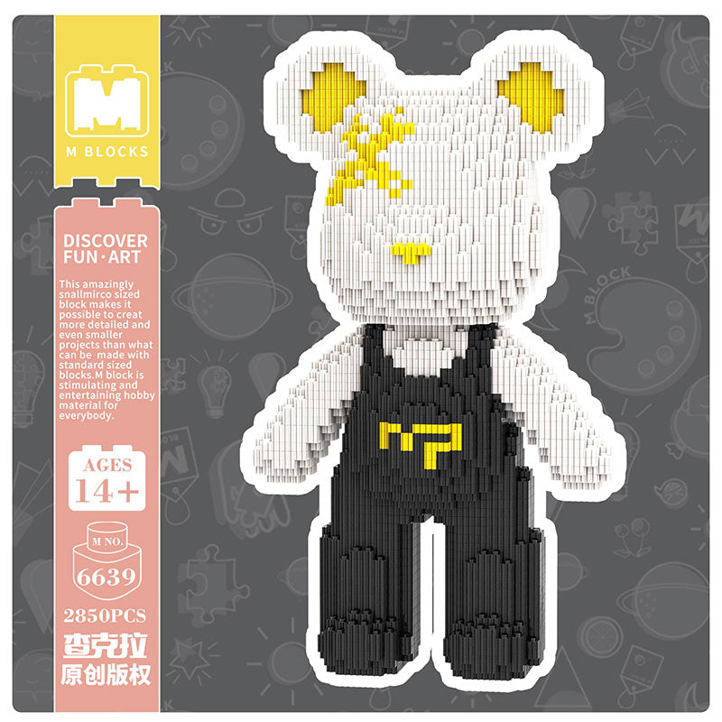 【32cm】M6639 Cute bear Q-pack bear
