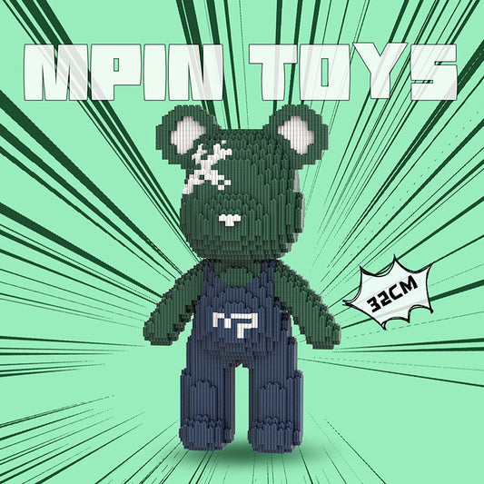 【32cm】M6641  Cute bear Q-pack bear