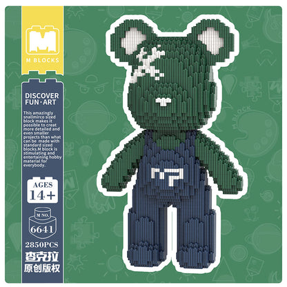【32cm】M6641  Cute bear Q-pack bear