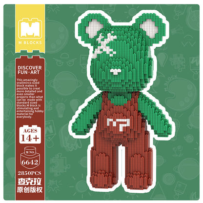 【32cm】M6642 Cute bear Q-pack bear